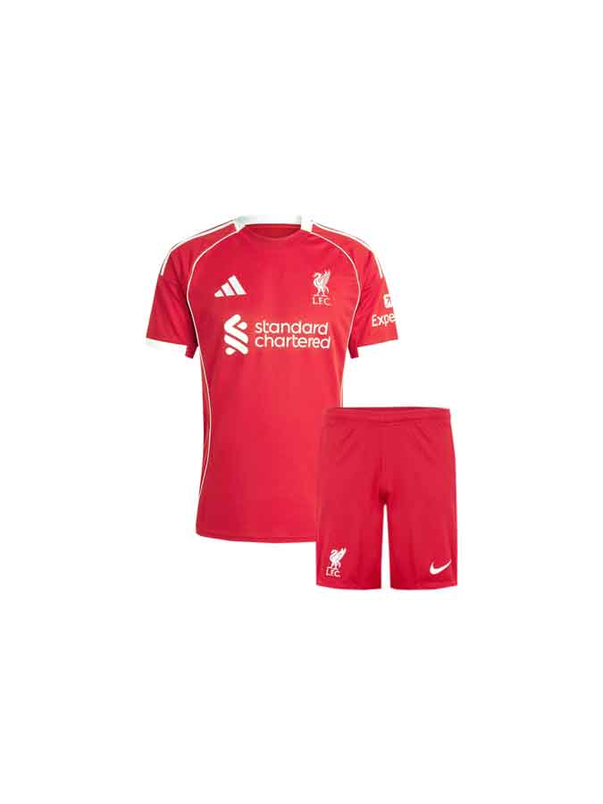 Kids-Liverpool-Home-Jersey-And-Shorts-25-26-Season Kids-Liverpool-Home-Jersey-And-Shorts-25-26-Season