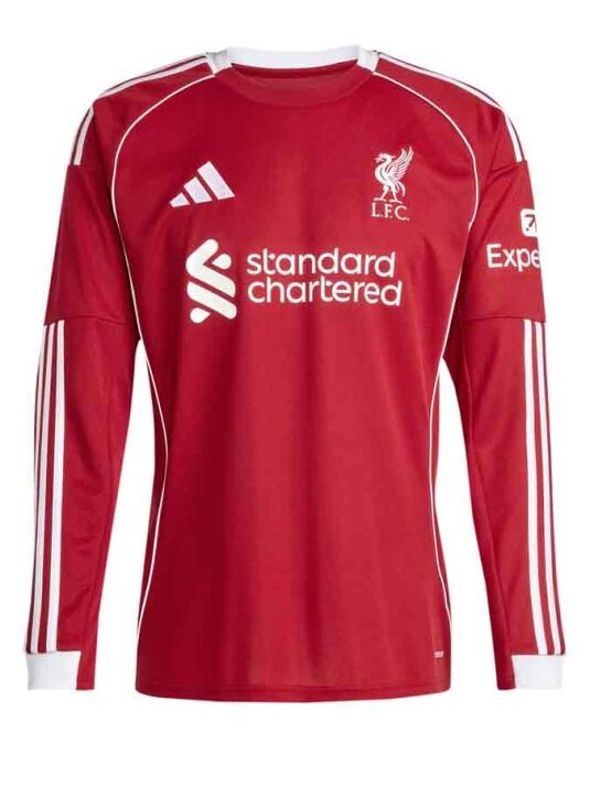 Liverpool-Home-Long-Sleeves-Jersey-25-26-Season