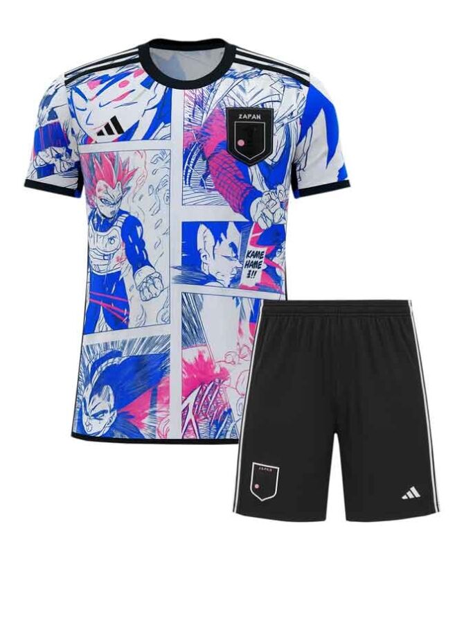 Japan-Dragon-Ball-Vegeta-Jersey-And-Shiorts-22-23-Season