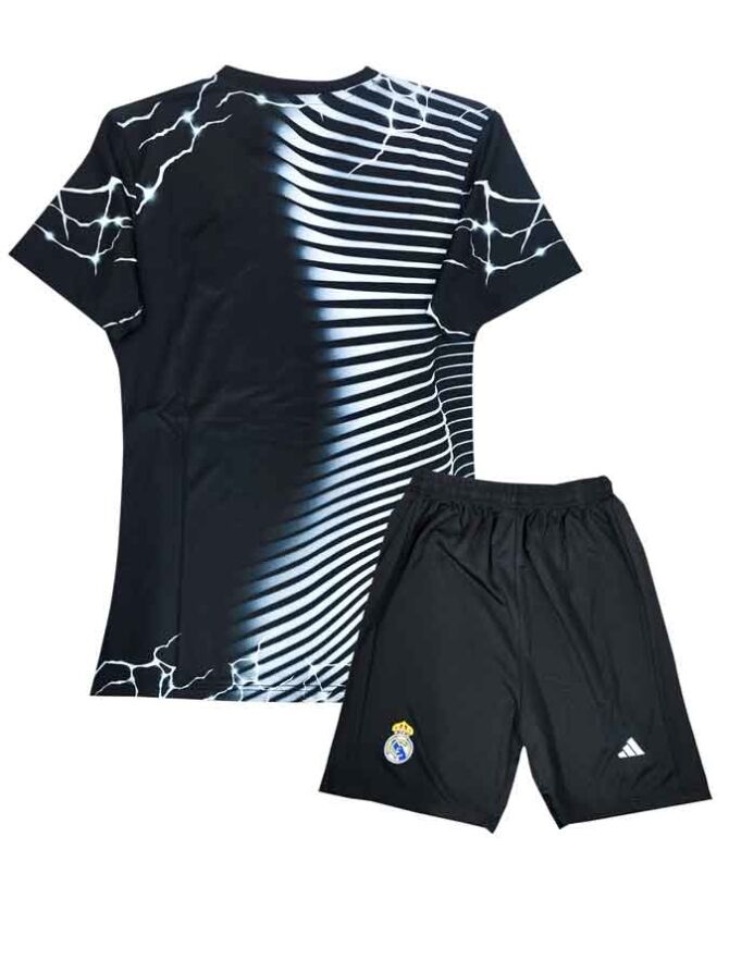 Real-Madrid-Lightning-Leopard-Special-Edition-Black-Jersey-24-25-Season-Back