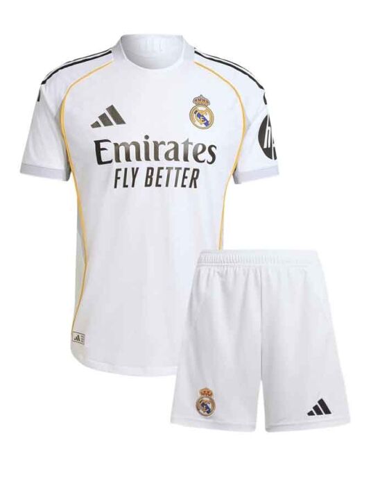 Real-Madrid-Home-Jersey-And-Shorts-25-26-Season
