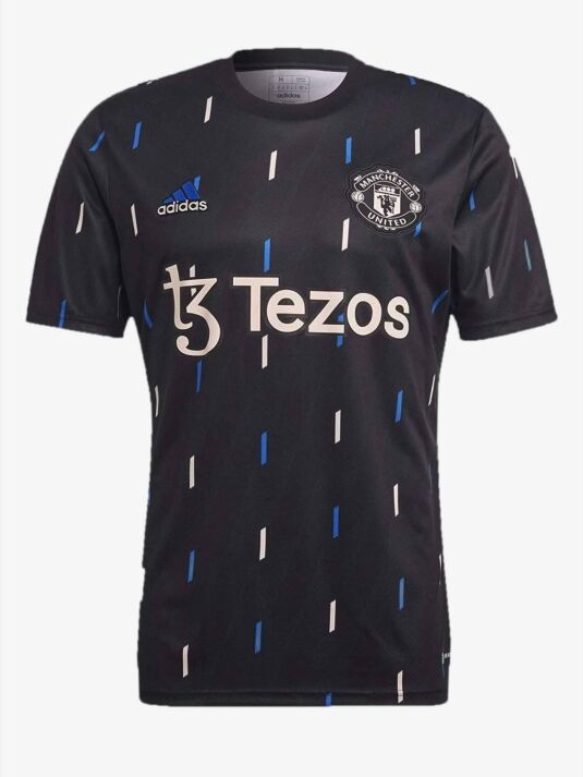 Manchester-United-Youth-Prematch-Black-Jersey-22-23-Season