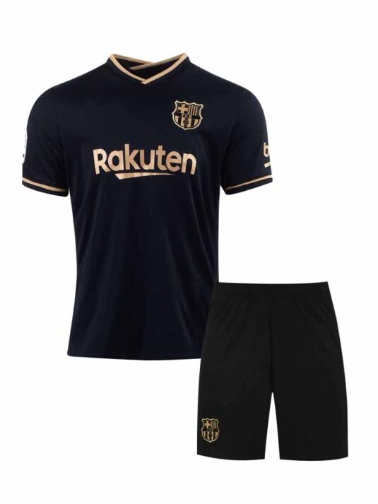 Barcelona-Away-Football-Jersey-And-Shorts-20-21-Season Barcelona-Away-Football-Jersey-And-Shorts-20-21-Season