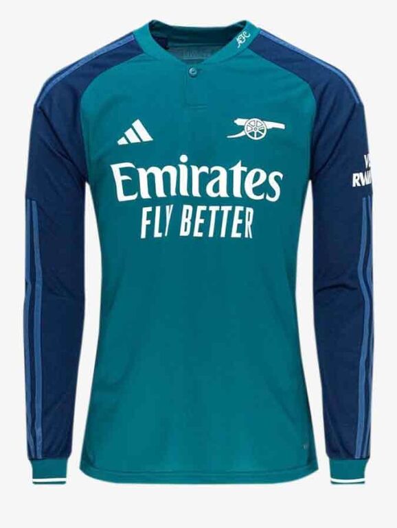 Arsenal-Long-Sleeve-Third-Jersey-23-24-Season-Front