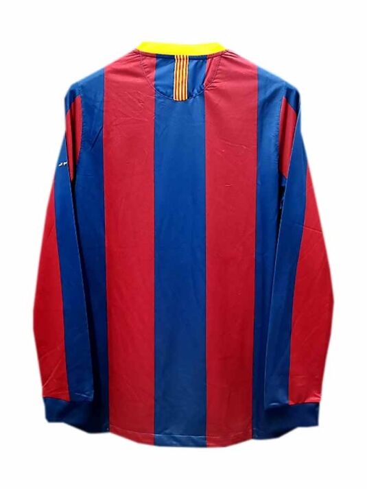 Barcelona-Home-2010-2011-Season-Retro-Jersey-Long-Sleeves-Back Barcelona-Home-2010-2011-Season-Retro-Jersey-Long-Sleeves-Back