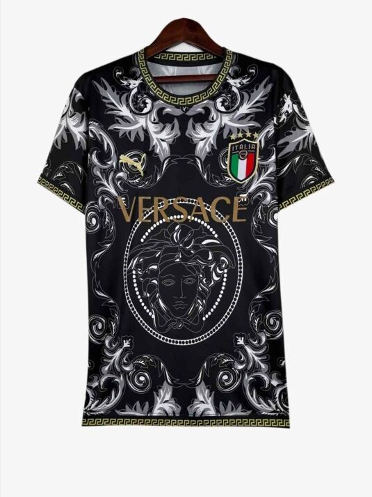 Italy-Black-Color-Special-Edition-Versace -Jersey-Premium