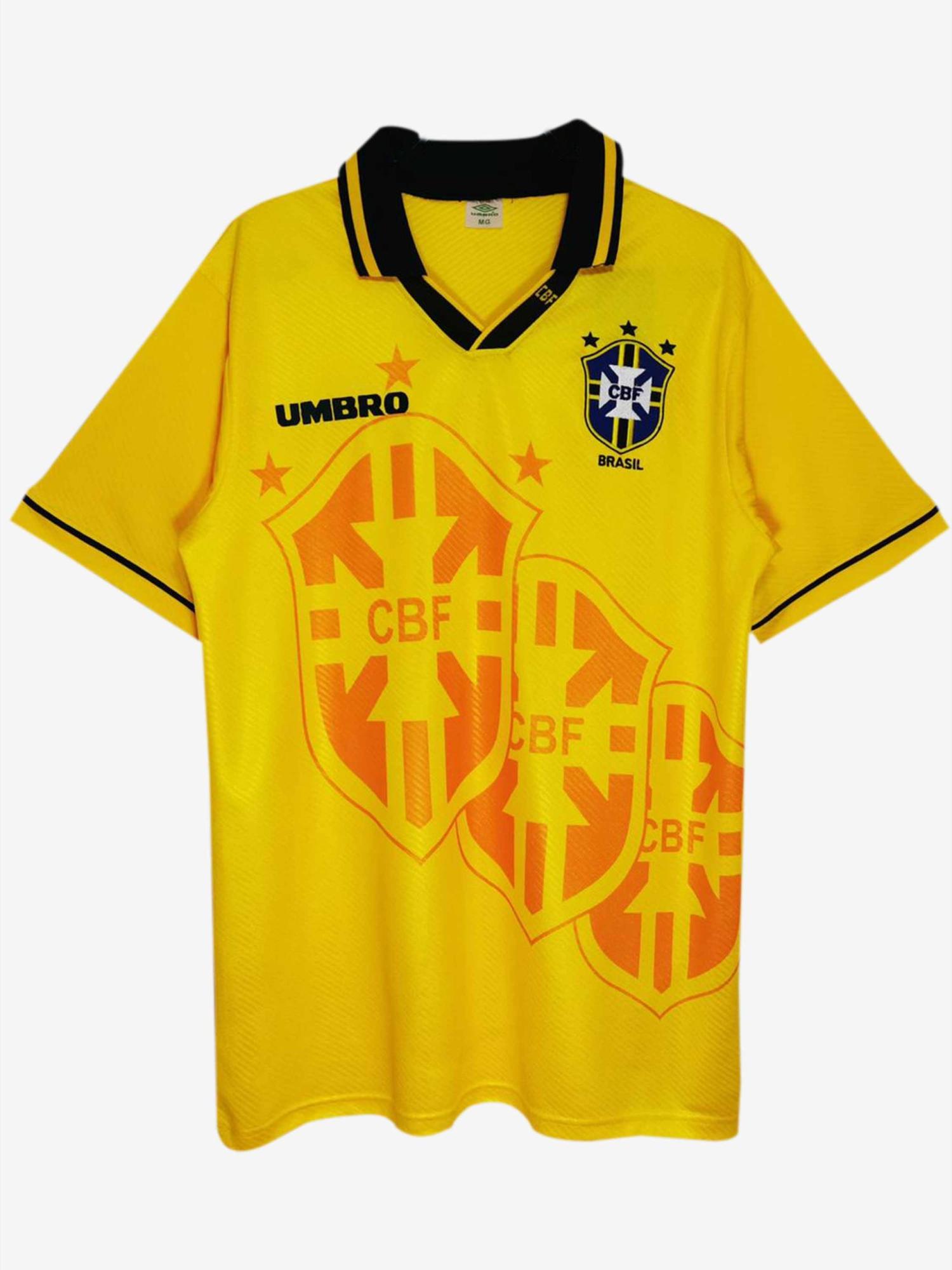 Brazil Home 1994 World Cup Winners Retro Jerseys Brazil Home 1994 World Cup Winners Retro Jerseys
