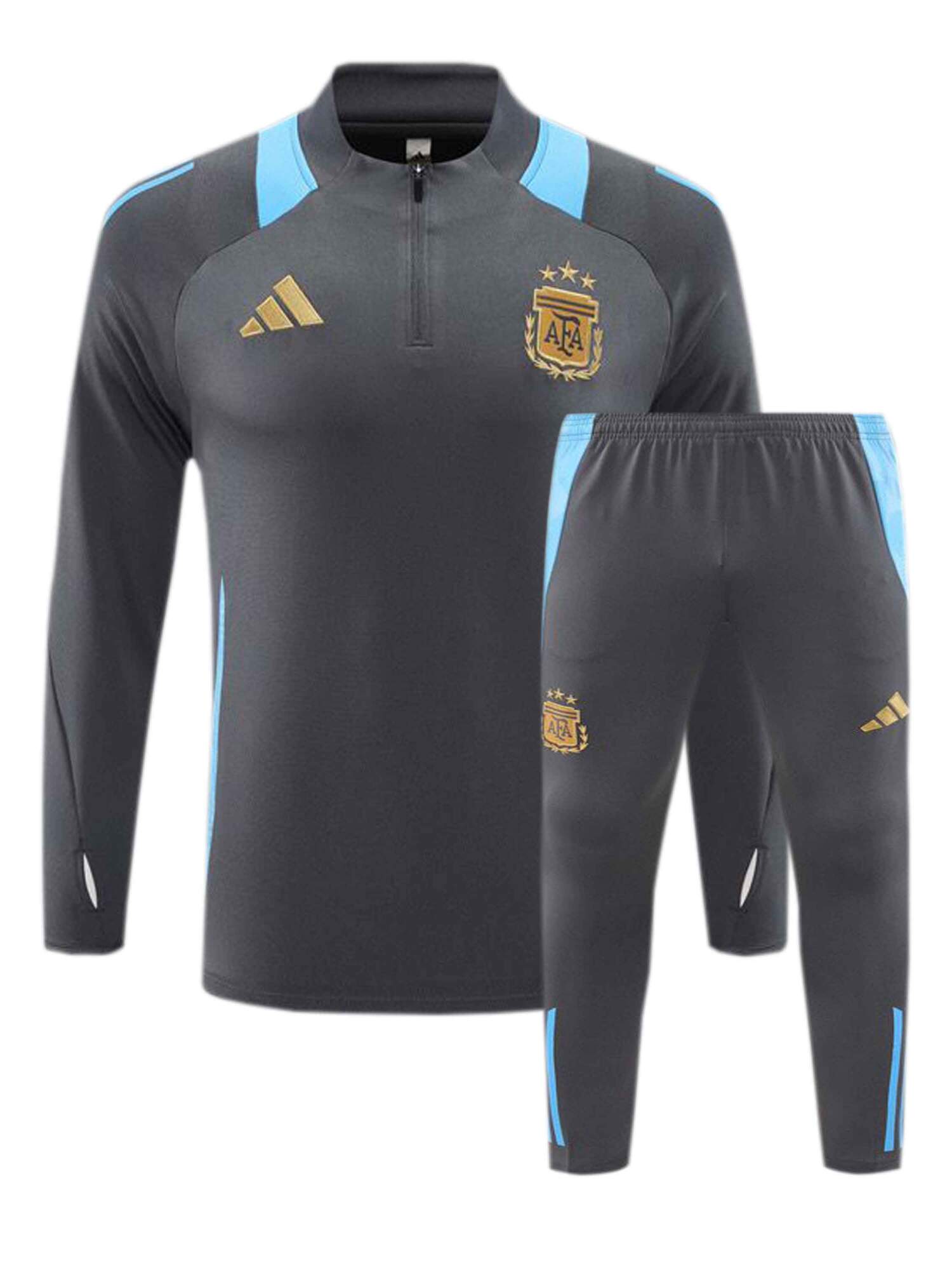 Argentina-Training-Suit-Grey-Color-24-25-Season Argentina-Training-Suit-Grey-Color-24-25-Season