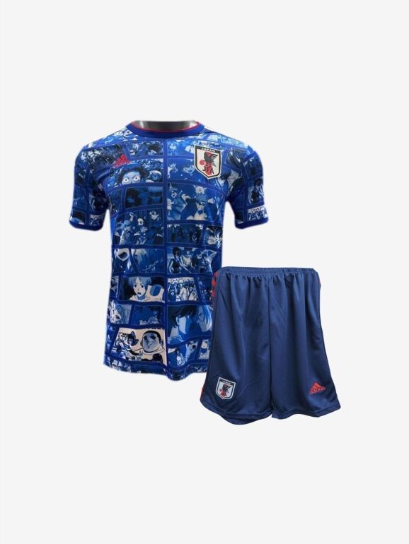 Kids-Japan-Special-Edition-Anime-Jersey-And-Shorts-22-23-season