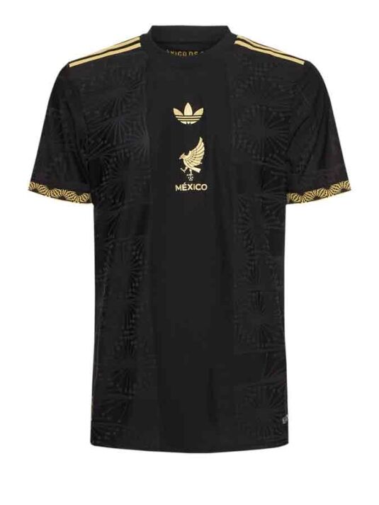 Mexico-Gold-And-Black-Jersey-24-25-Season Mexico-Gold-And-Black-Jersey-24-25-Season