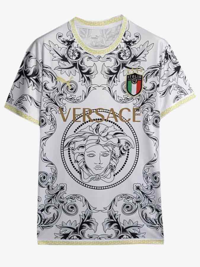 Italy-Concept-Versace-White-Jersey-23-24-Season Italy-Concept-Versace-White-Jersey-23-24-Season
