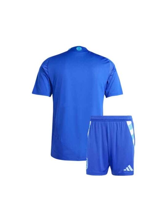 Kids-Argentina-Away-Jersey-And-Shorts-24-25-Season-Back Kids-Argentina-Away-Jersey-And-Shorts-24-25-Season-Back