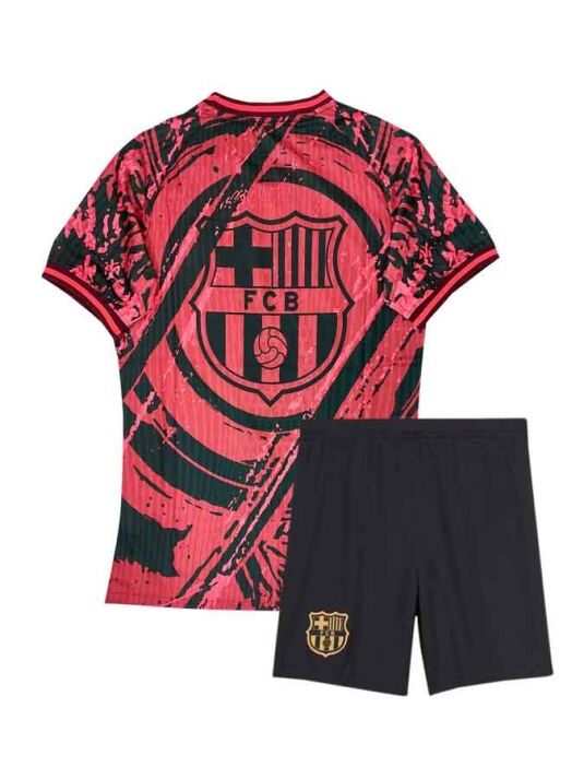 Barcelona-Special-Red-Edition-Jersey-and-shorts-24-25-Season-Back Barcelona-Special-Red-Edition-Jersey-and-shorts-24-25-Season-Back