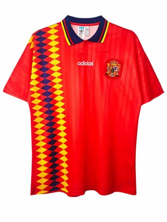 Spain-1994-World-Cup-Retro-Jersey Spain-1994-World-Cup-Retro-Jersey