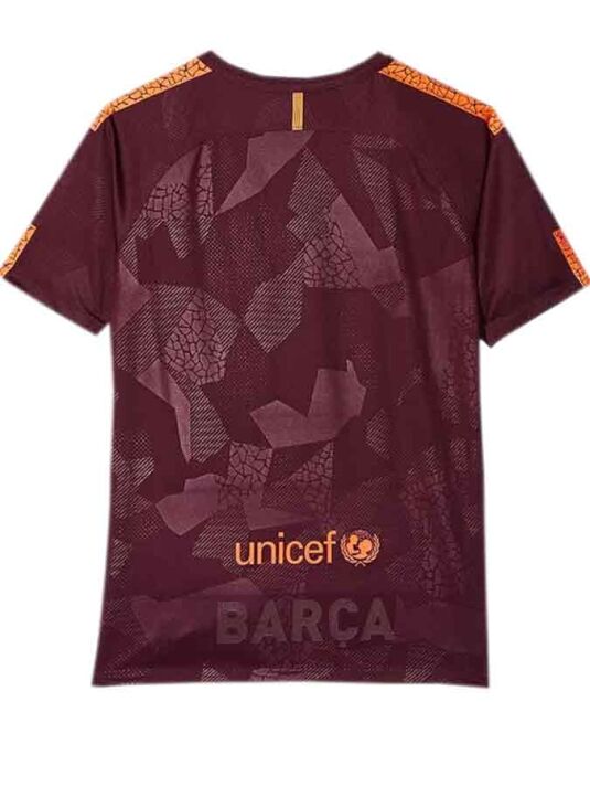 Barcelona-Third-Retro-Jersey-17-18-Season-Back Barcelona-Third-Retro-Jersey-17-18-Season-Back