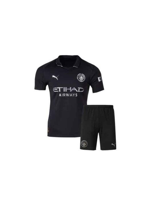 Kids-Manchester-City-Away-Jersey-And-Shorts-25-26-Season Kids-Manchester-City-Away-Jersey-And-Shorts-25-26-Season