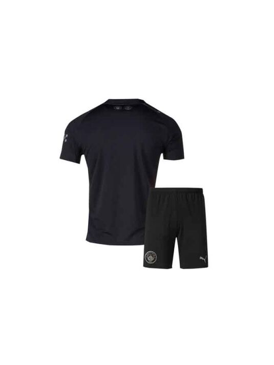 Kids-Manchester-City-Away-Jersey-And-Shorts-25-26-Season-Back Kids-Manchester-City-Away-Jersey-And-Shorts-25-26-Season-Back