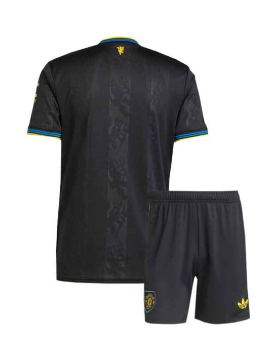 Manchester-United-Third-Jersey-And-Shorts-25-26-Season-Back Manchester-United-Third-Jersey-And-Shorts-25-26-Season-Back