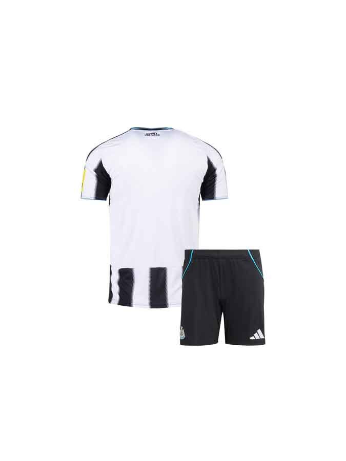 Kids-New-Castle-United-Home-Jersey-And-Shorts-25-26-Season-Back Kids-New-Castle-United-Home-Jersey-And-Shorts-25-26-Season-Back