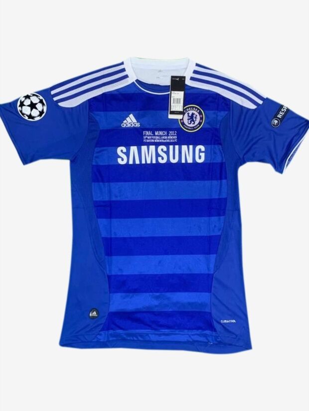 Chelsea Home Champions League Retro Jersey 11-12 Season