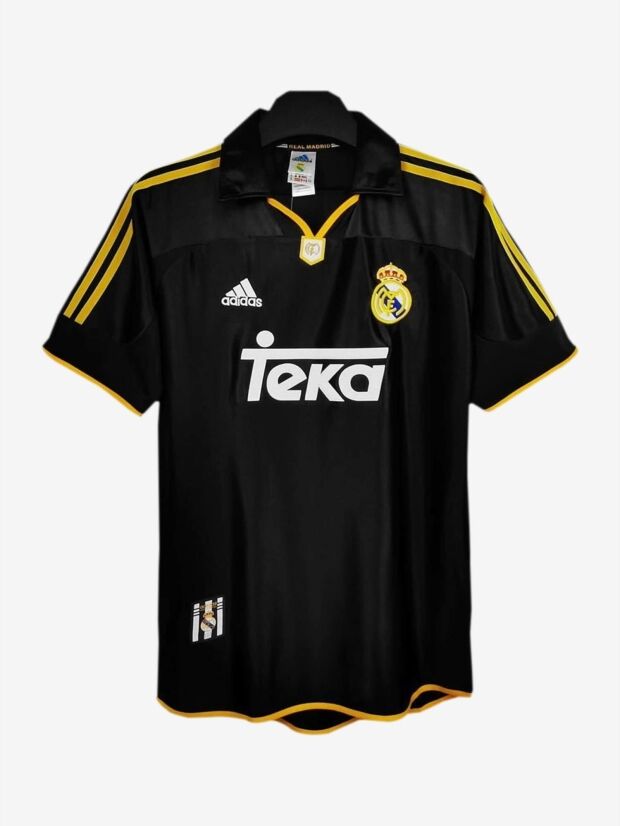 Real Madrid Away Champions League Retro Jersey 99-00 Season