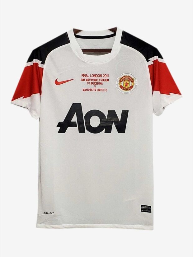Manchester United Away Champions League Retro Jersey 10 -11 Season