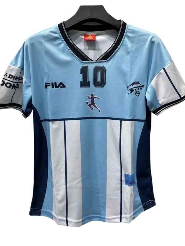 Argentina-Special-Edition-Maradona-Testimonial-Jersey-2001-Season