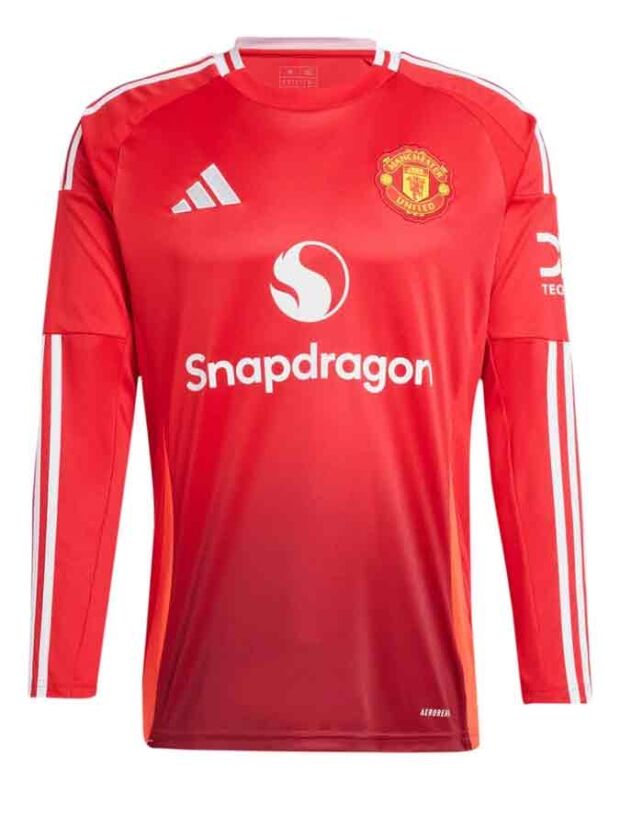 Manchester-United-Home-Jersey-Long-Sleeves-24-25-Season