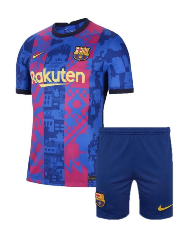 Barcelona-Third-Jersey-And-Shorts-21-22-Season