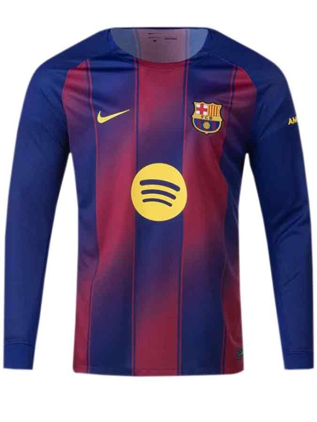 Barcelona-Home-Jersey-25-26-Season-Long-Sleeves