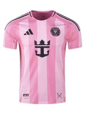 ウェア Crest Soccer Jersey Pink adidas Inter Miami CF 25/26 Messi Home Jersey - Pink | adidas India