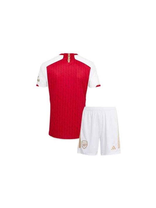 Kids-Arsenal-Home-Jersey-And-Shorts-23-24-Season-Premium-Back Kids-Arsenal-Home-Jersey-And-Shorts-23-24-Season-Premium-Back