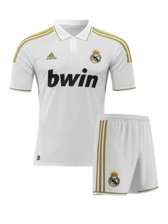 Real-Madrid-Home-11-12-Retro-Jersey-With-Shorts