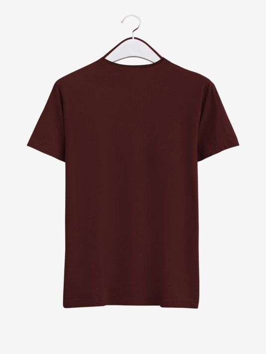 Zeal-Evince-Graphic-T-Shirt-Maroon-Back Zeal-Evince-Graphic-T-Shirt-Maroon-Back
