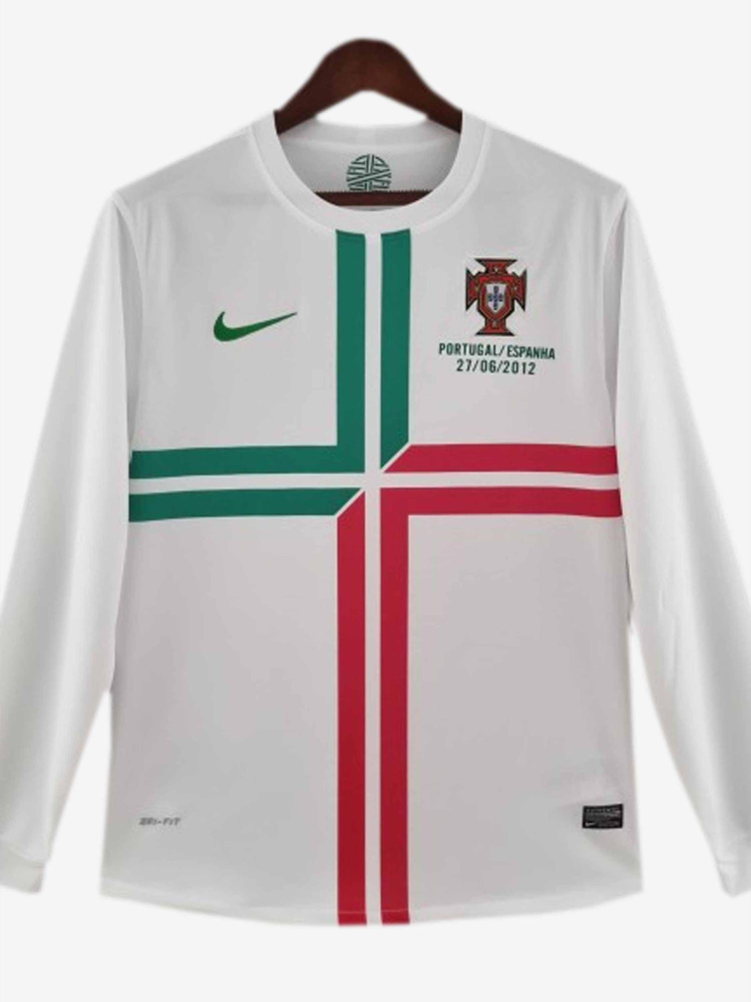 Portugal-Away-2012-Long-Sleeves-Retro-jersey Portugal-Away-2012-Long-Sleeves-Retro-jersey