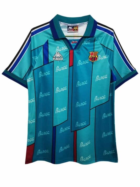 Barcelona-Away-Retro-Jersey-1995-1997-Season Barcelona-Away-Retro-Jersey-1995-1997-Season