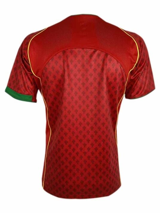 Portugal-Home-Retro-Jersey-2004-Season-Back Portugal-Home-Retro-Jersey-2004-Season-Back