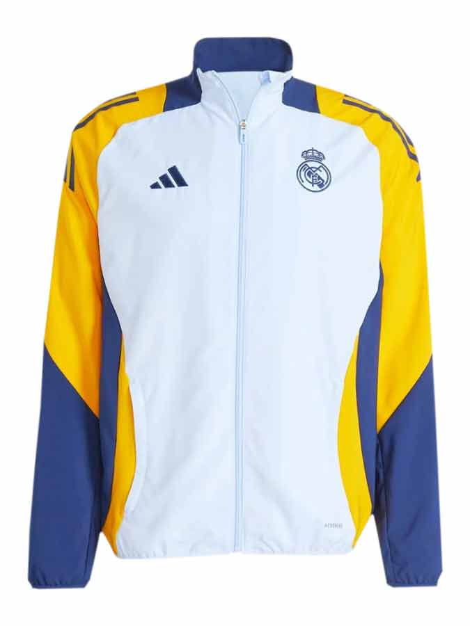 Real-Madrid-Prematch-White-Jacket-24-25-Season Real-Madrid-Prematch-White-Jacket-24-25-Season