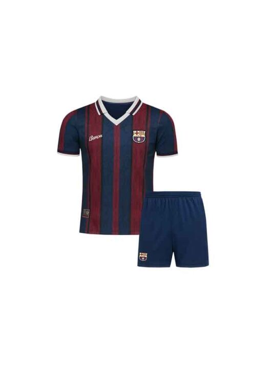 Kids-Barcelona-125th-Anniversary-Jersey-And-Shorts-25-26-Season