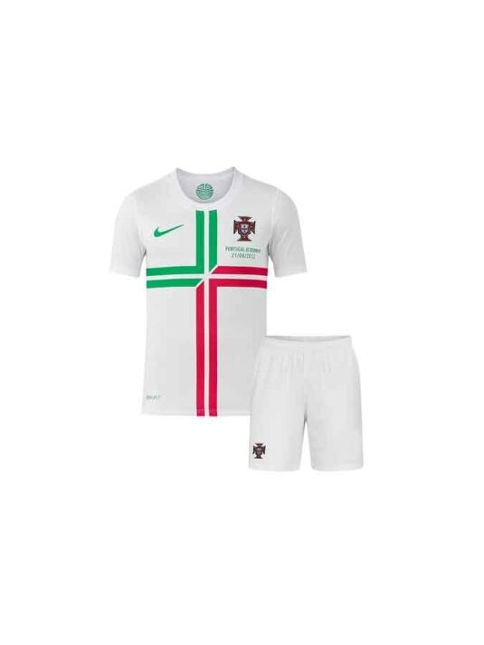 Kids-Portugal-Away-Retro-Jersey-With-Shorts-Euro-2012-Season