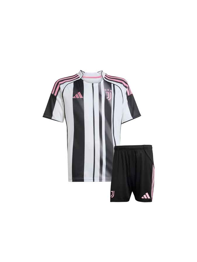 Kids-Juventus-Home-Jersey-And-Shorts-25-26-Season Kids-Juventus-Home-Jersey-And-Shorts-25-26-Season